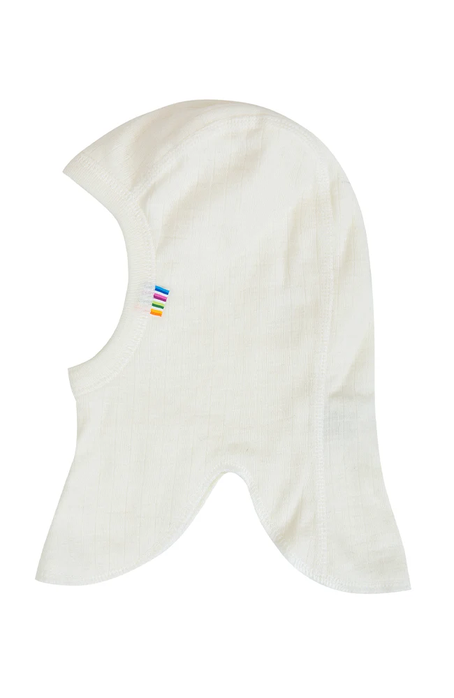 Wool Balaclava Basic - Vit