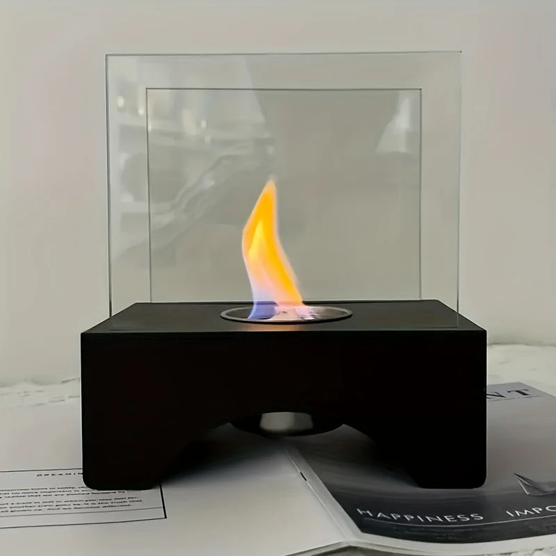 Bærbar Bioethanol Pejs – Ægte Flammer Uden Røg