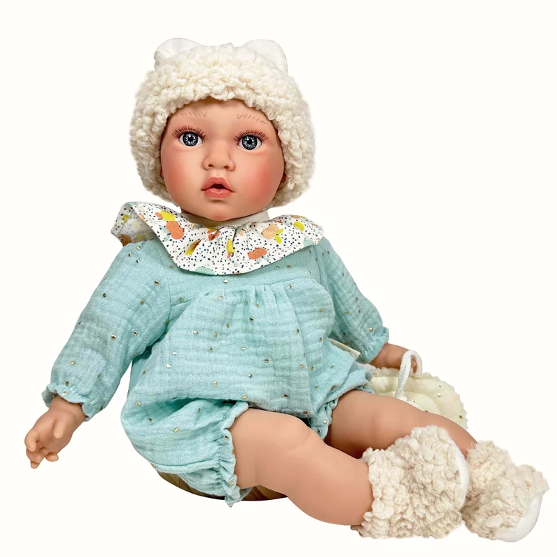 Little Susette Mint handgjord docka – 40 cm
