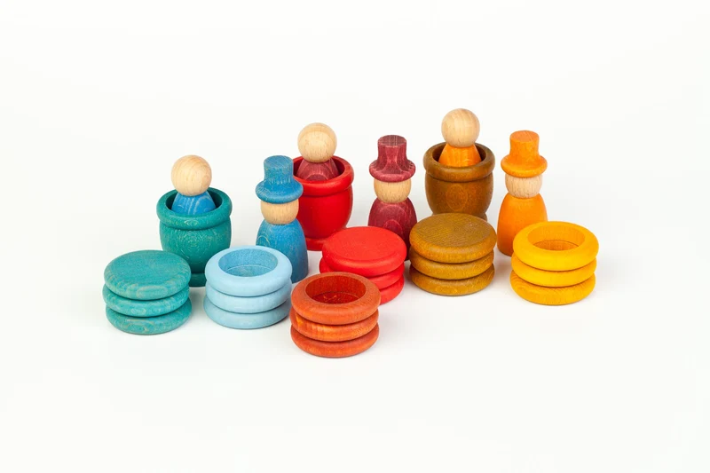 Grapat - 6 venner - 9 ringe - 9 mønter - 3 kopper - Sommer