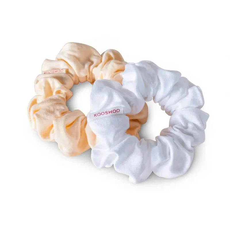 Kooshoo - økologiske hår scrunchie - natural light