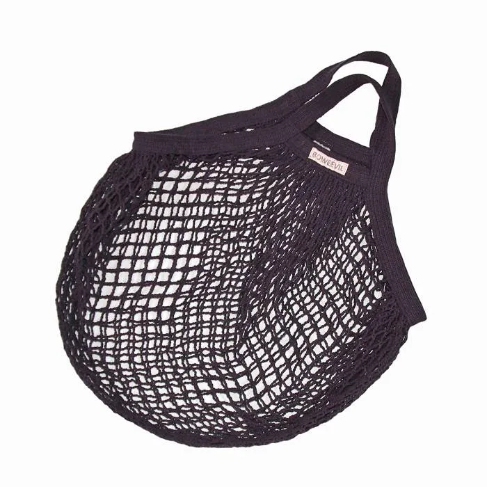 Bo Weevil - stringbag - granny´s - hæklet net - antracit