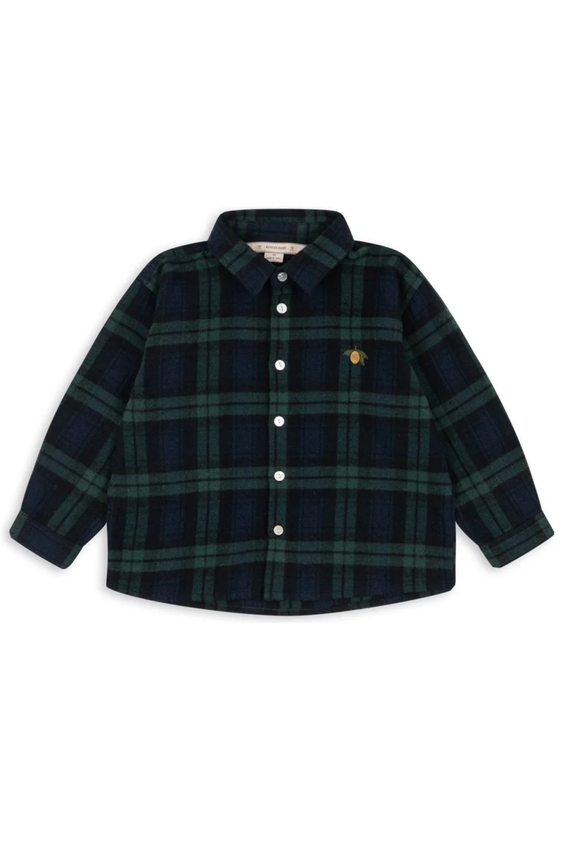 Checky Shirt - Green Check