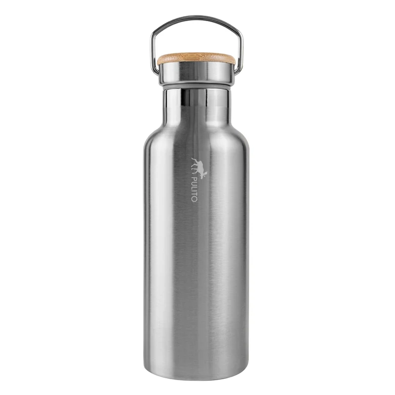 Pulito - drikkeflaske med termoeffekt - bambus - 750 ml