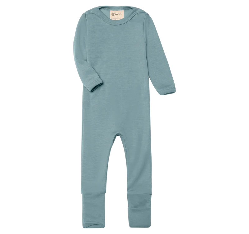 Engel - heldragt - uld & silke - mountain blue