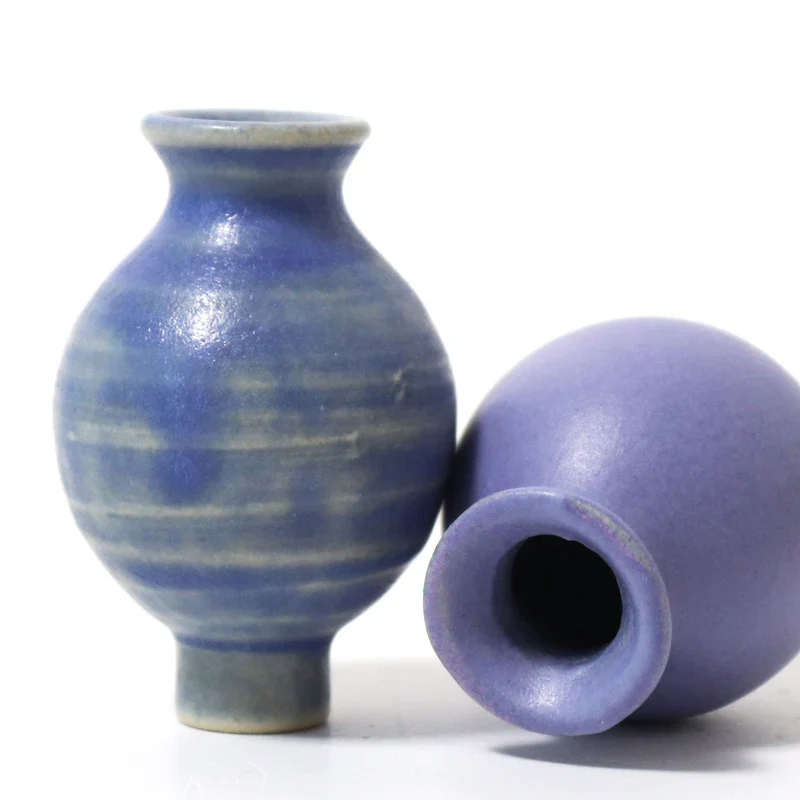 Grimms - dekorativ figur til fødselsdagsring - lilla vase