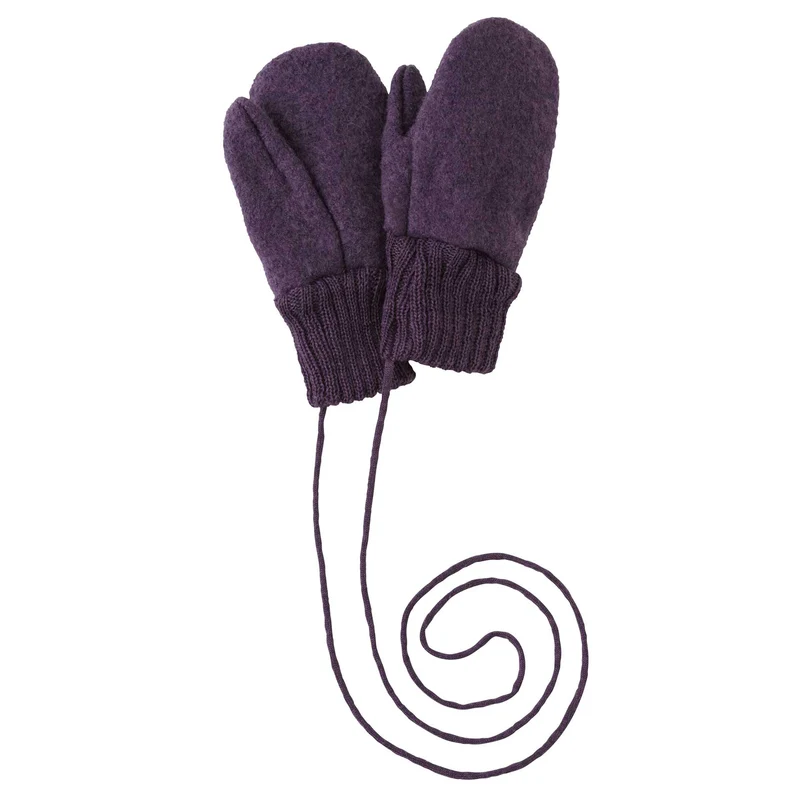 disana - vanter - kogt uld - aubergine/lilla