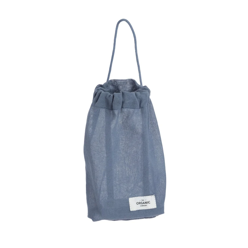 The Organic Company - brødpose - str. S - grey blue
