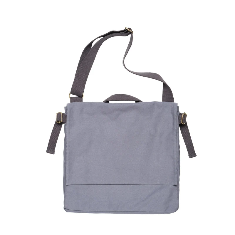 The Organic Company - big shoulder bag - Hayao - grey blue