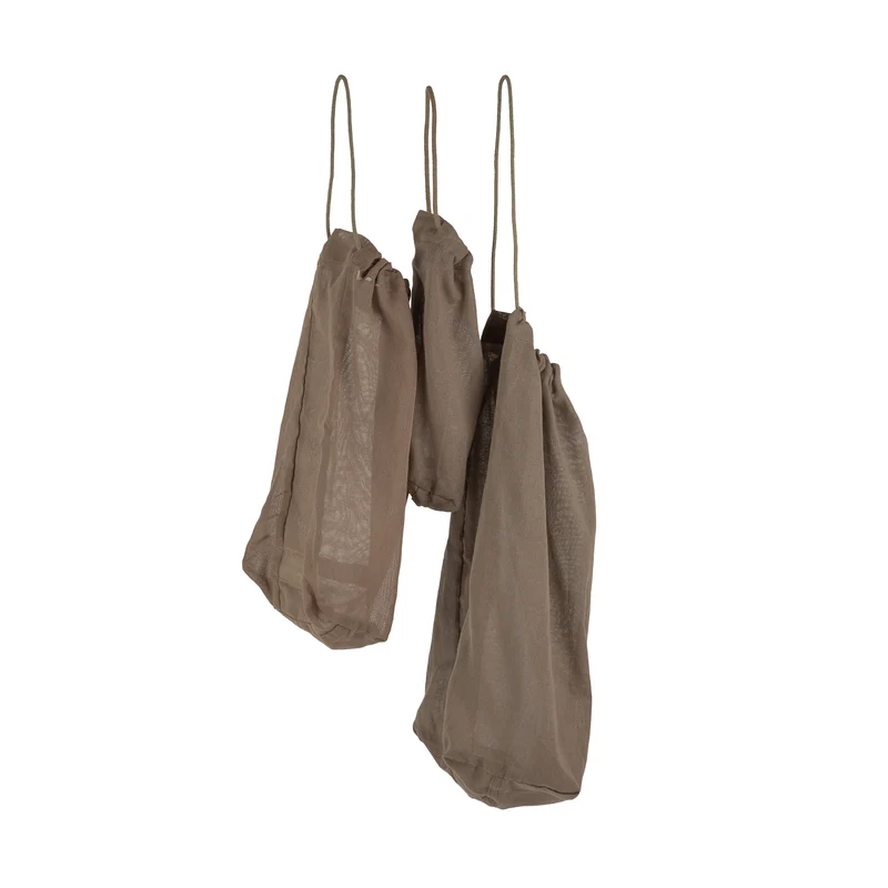 The Organic Company - all purpose bags - 3 stk. brødposer - clay