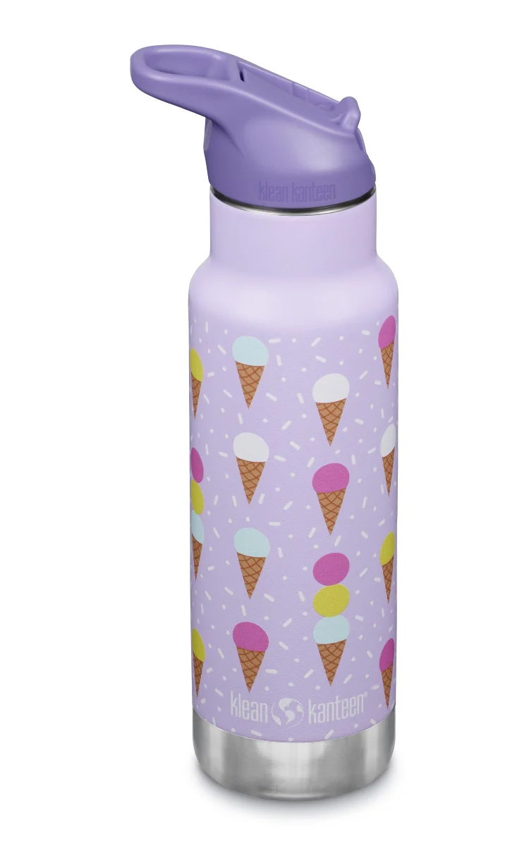 Klean Kanteen - narrow - termoflaske - 355 ml. - flip seal sport - Ice Cream