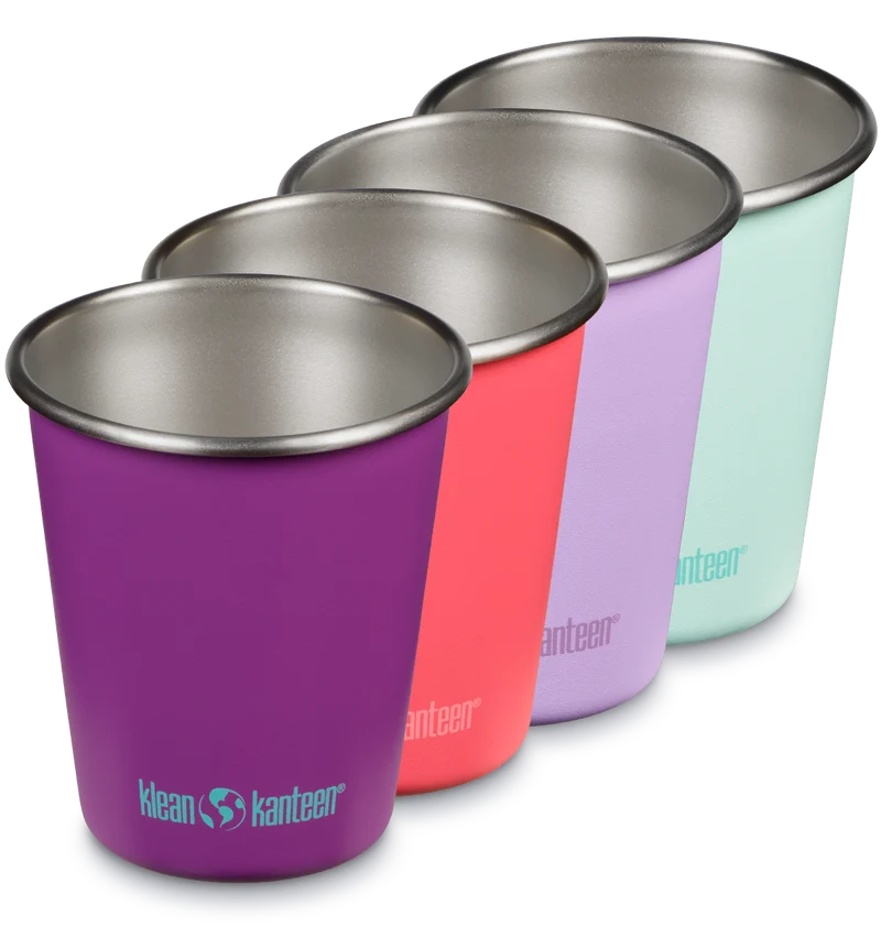 Klean Kanteen - kids cup - 4 stk. - Butterflies