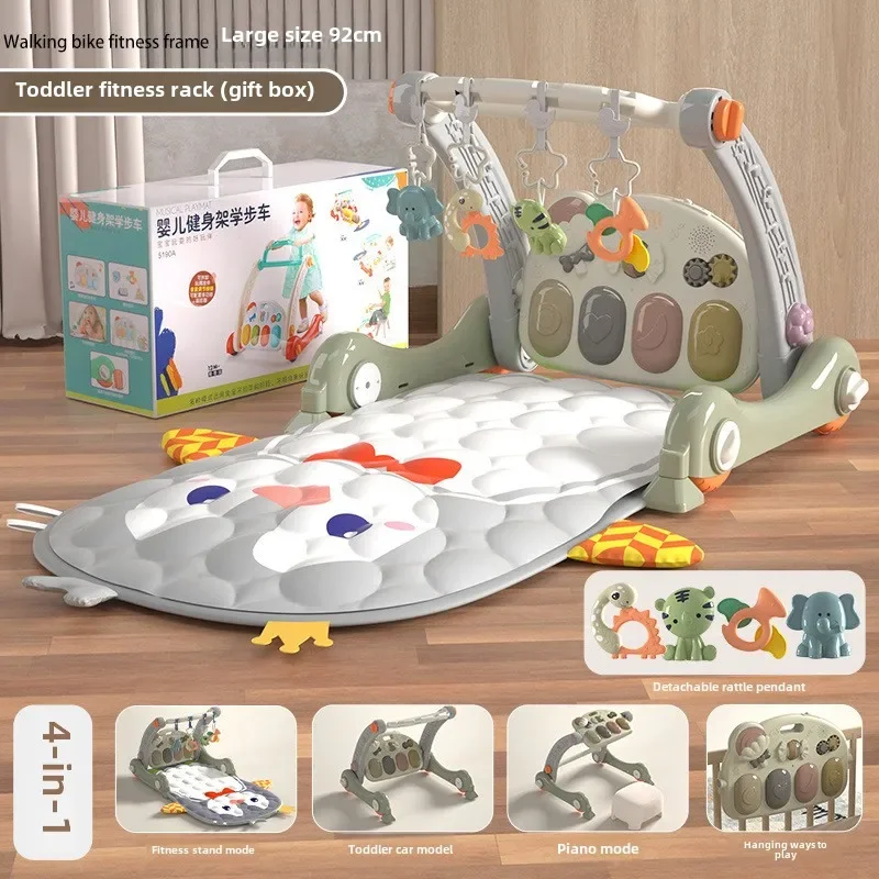 Baby Walker 3-in-1 Fitness Rack Piano – Early Learning
