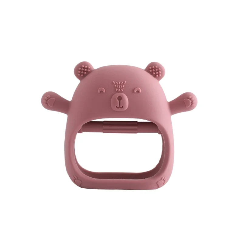 Baby Teether Glove – BPA-Free Silicone Gum Relief Toy