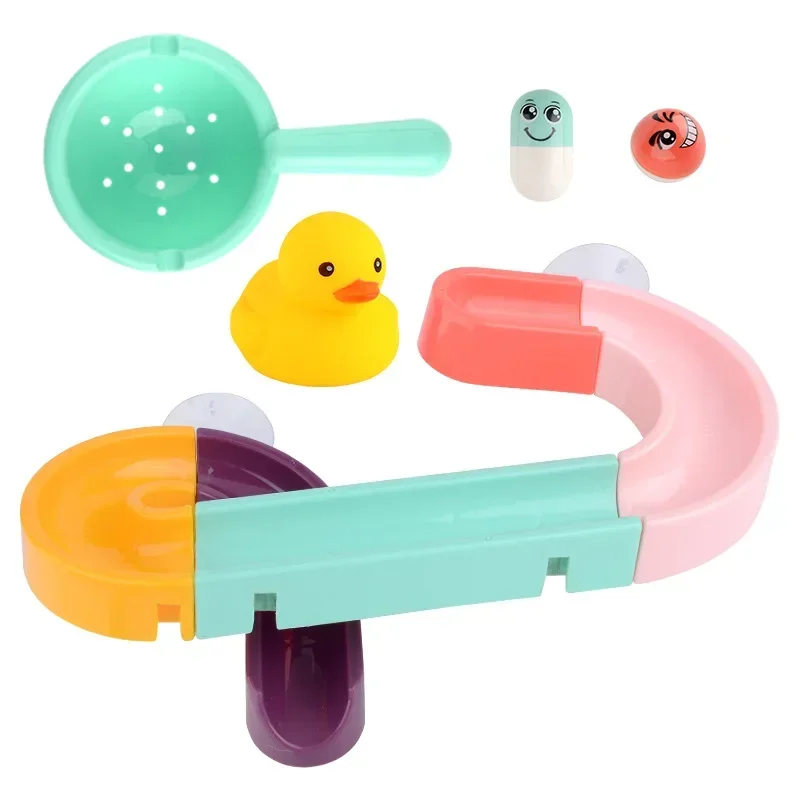 Baby Bath Track Slide Toy – Build & Play Water Activity Set