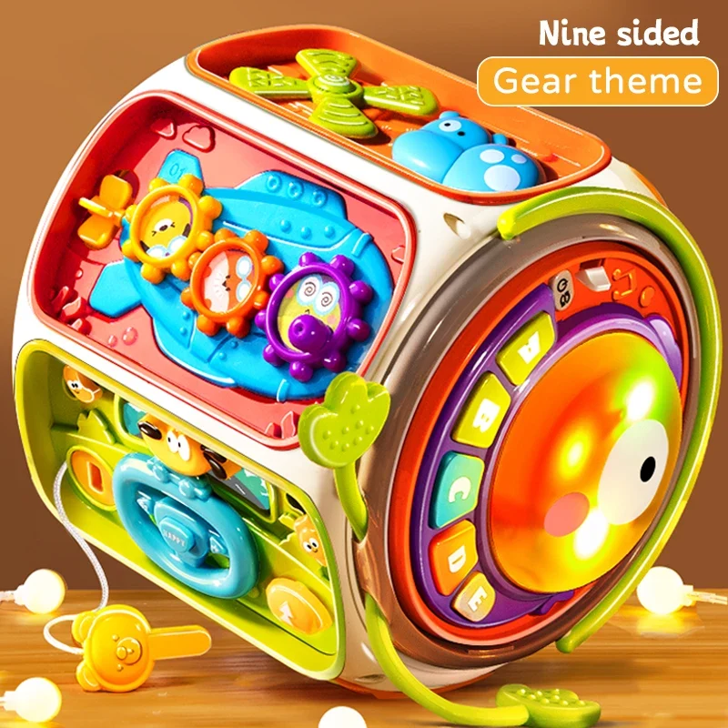 Baby Cell Phone Toy – Music Speaker with Sound, Light & Educational Features