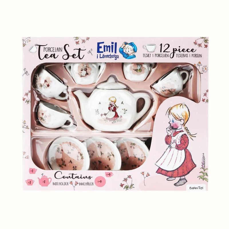 Porslinsservis Emil & Ida | Barbo Toys
