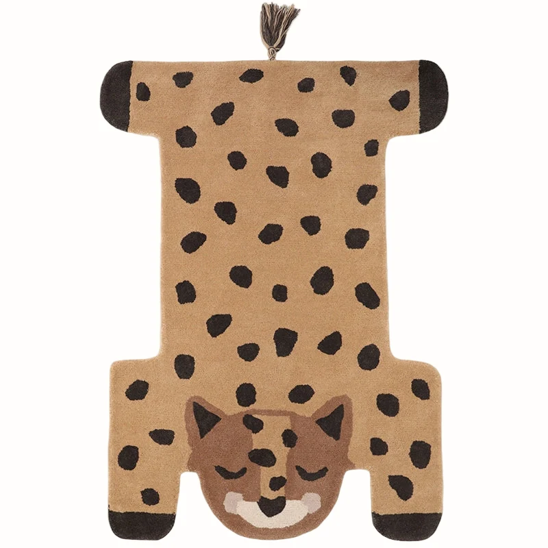 Barnmatta Kumako Leopard i ull | Nattiot
