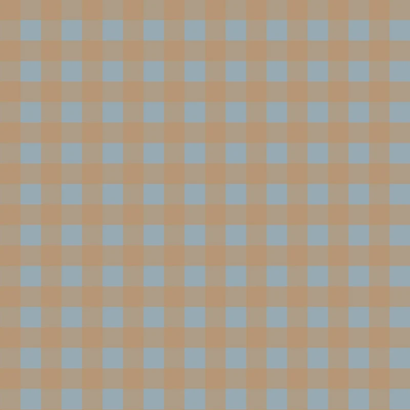 Check Minimini Brown/Blue tapet – Dekornik
