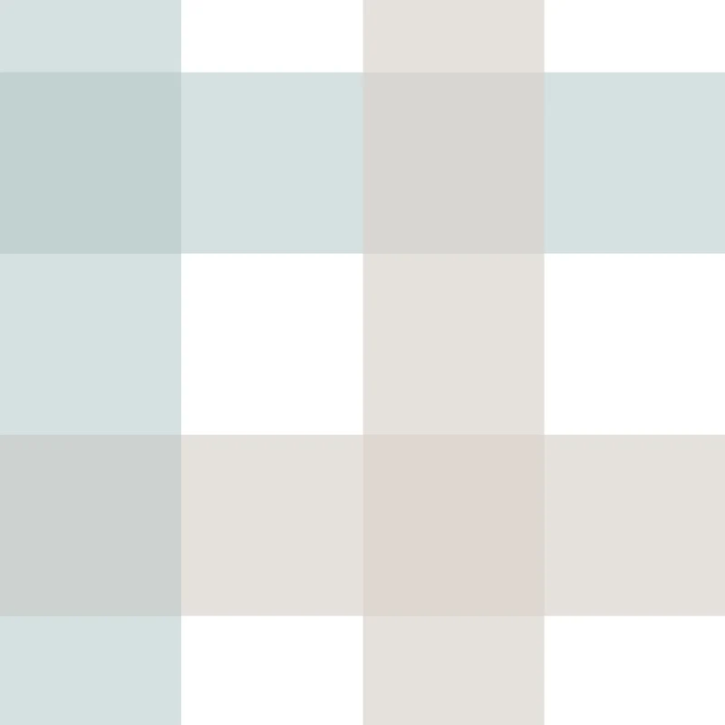 Provence Check Beige/Blue tapet – Dekornik