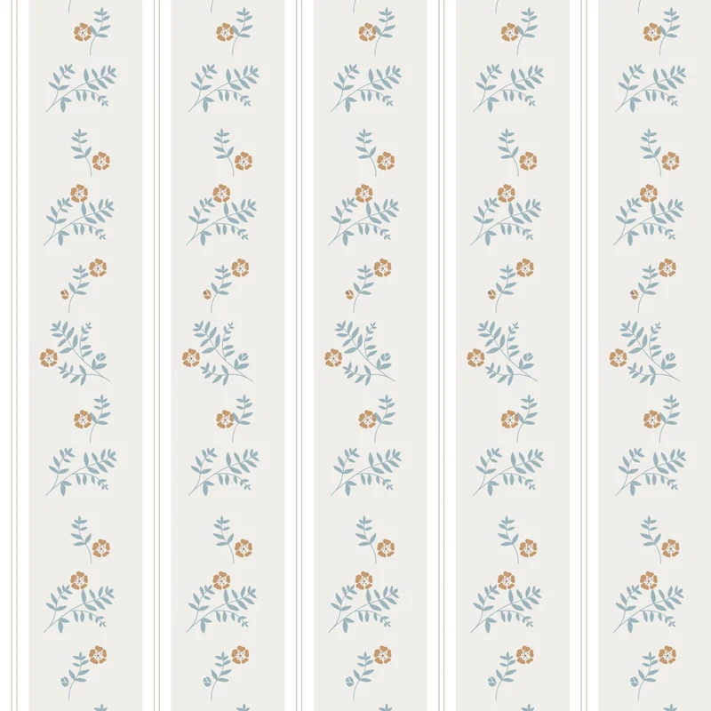 French Cottage Flowers tapet – Dekornik