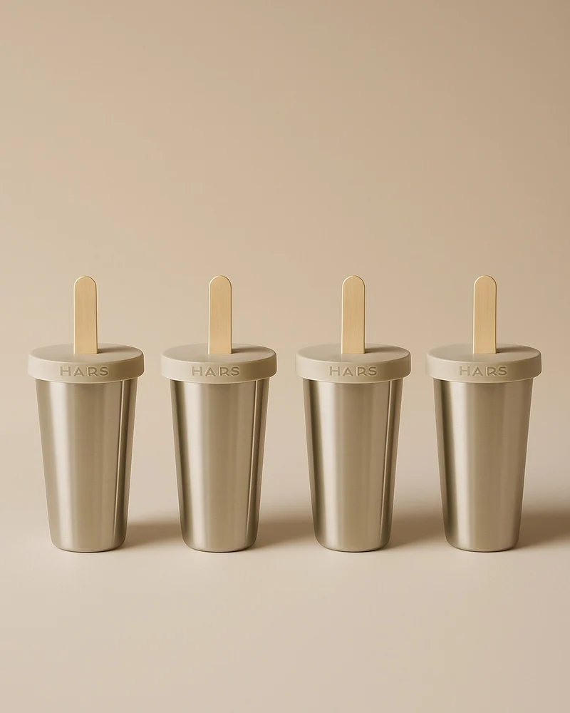 Haps Nordic - ice lolly makers - oyster grey