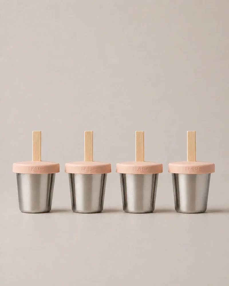 Haps Nordic - mini ice lolly makers - blush