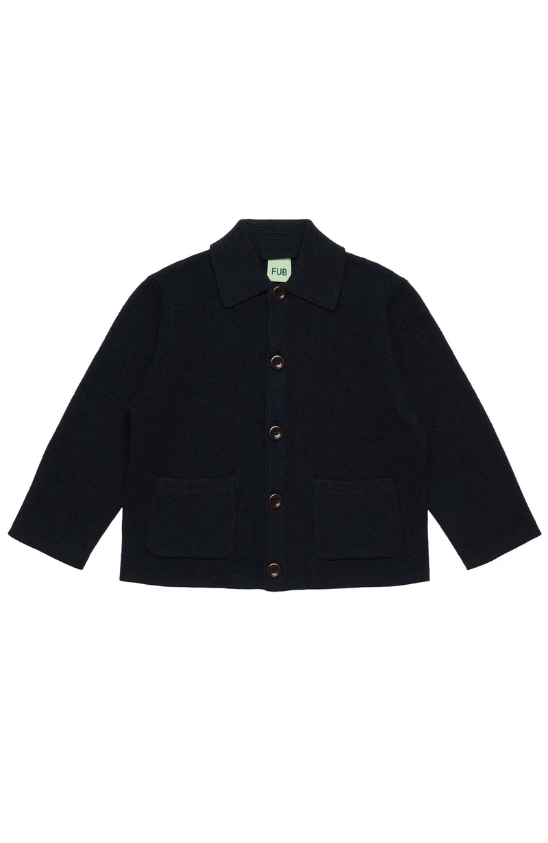 Felted Jacket - Dark Navy