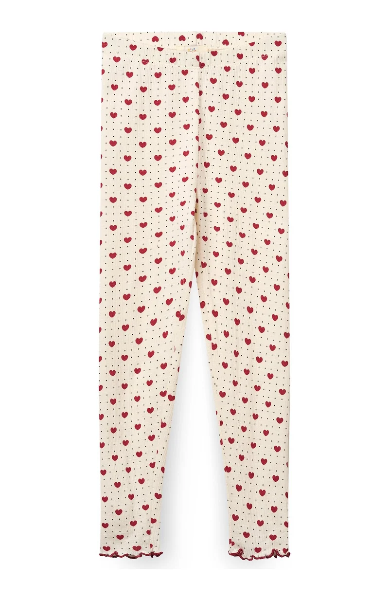 Crepe Leggings - Heart