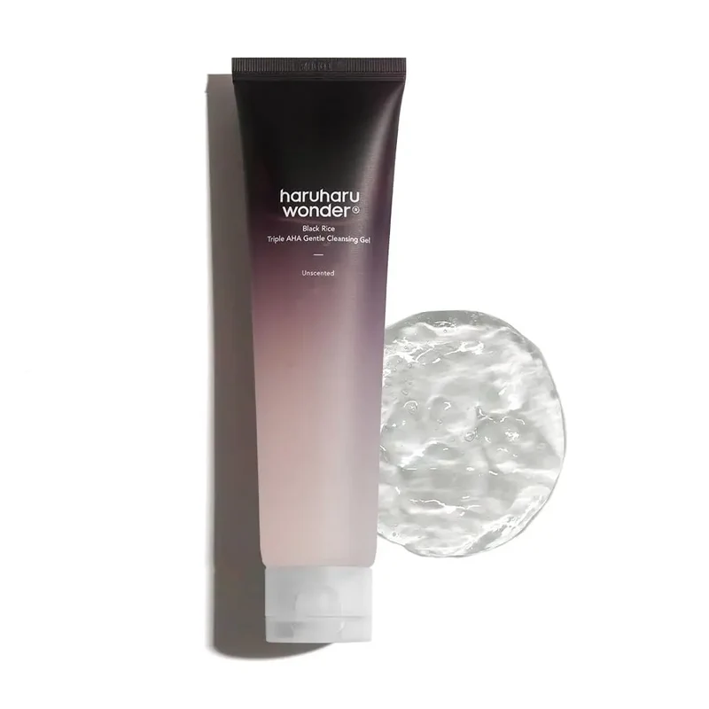 haruharu wonder Black Rice Triple AHA Gentle Cleansing Gel 100ml