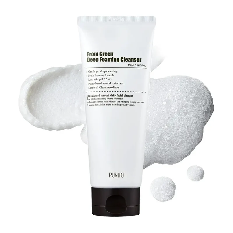 PURITO From Green Deep Foaming Cleanser 150ml