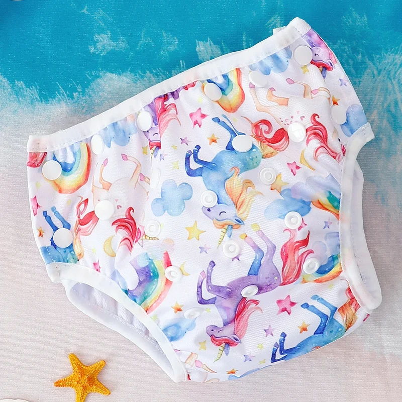 Baby Swim Diapers – Reusable Animal Prints