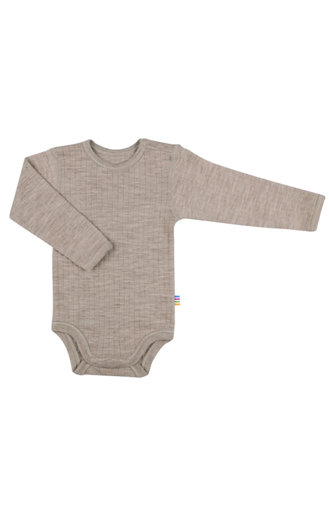 Wool Body w/long sleeves - Sand