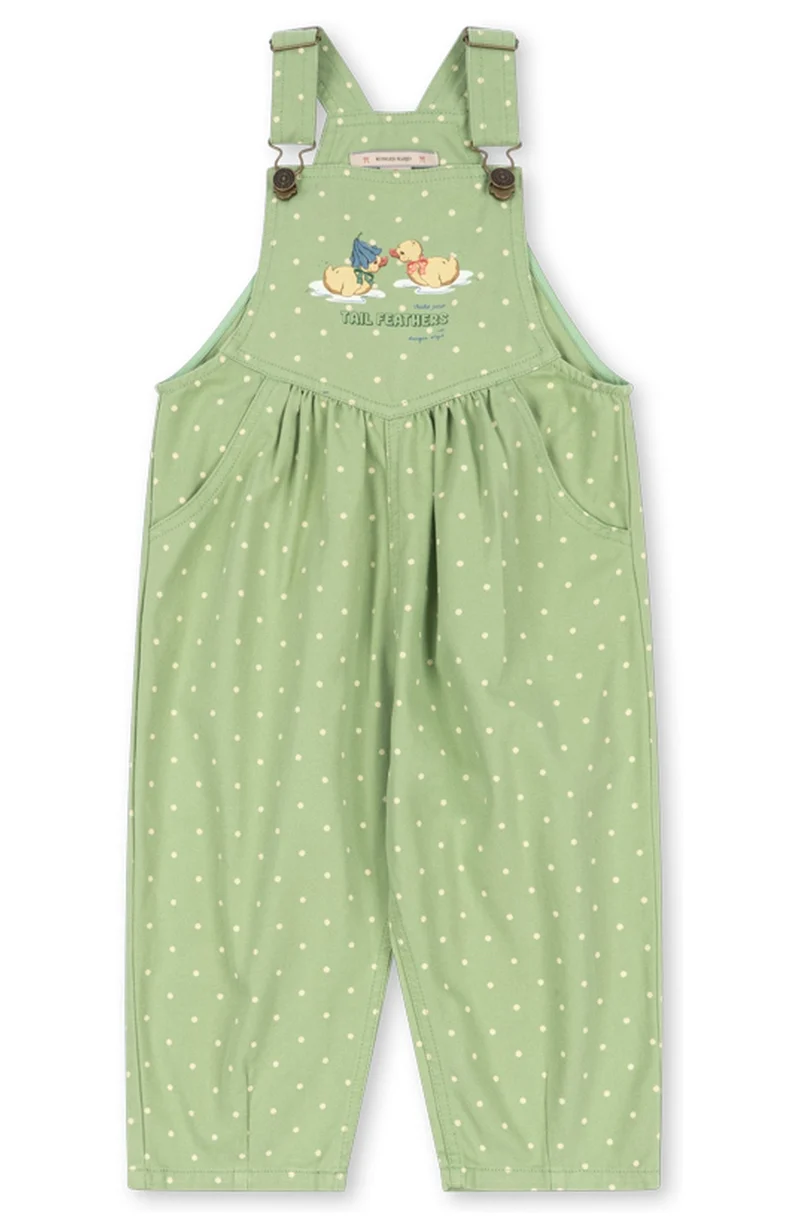 Nola Overalls - Dot Pistacchi