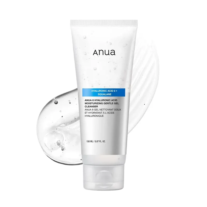 Anua 8 hyaluronic acid moisturizing gentle gel cleanser 150ml