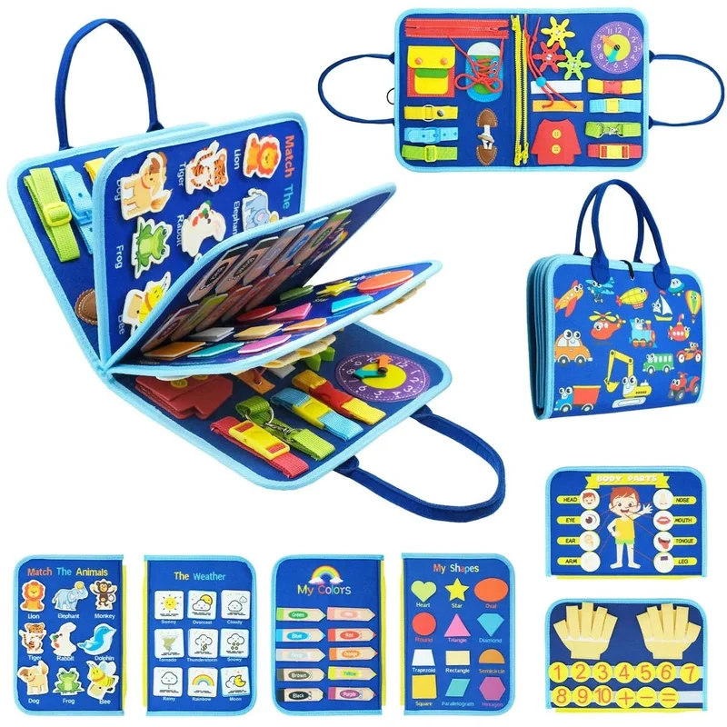 Montessori Busy Book - SmartPlay™