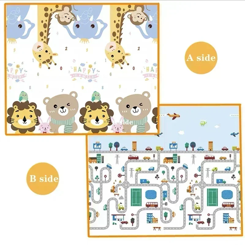 Baby Play Mat – Thick 1cm EPE Safety Crawling Rug