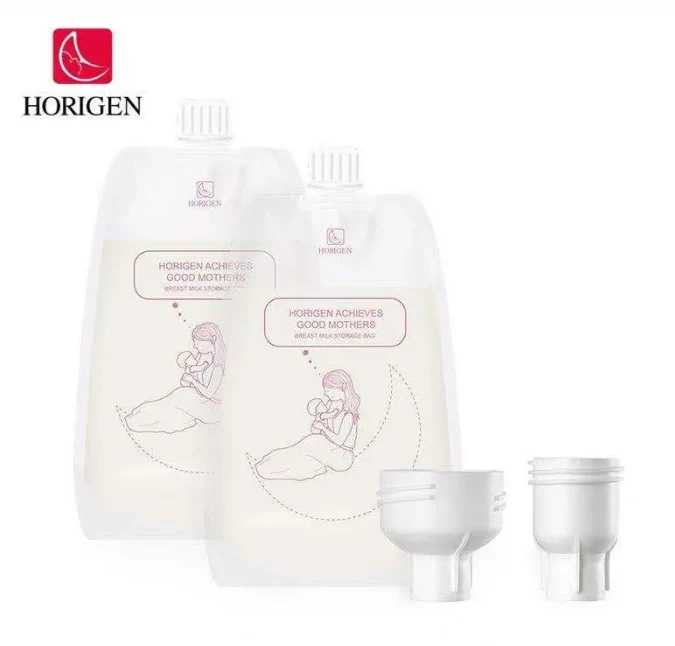 Horigen Direct to Bag, Direct to Feeding Breast Milk Storage Bags (Box of 30)