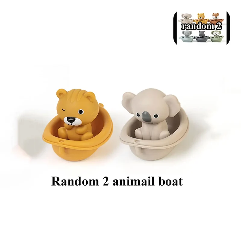 Bath Stacking Boat Toys – Kids Water Play Set