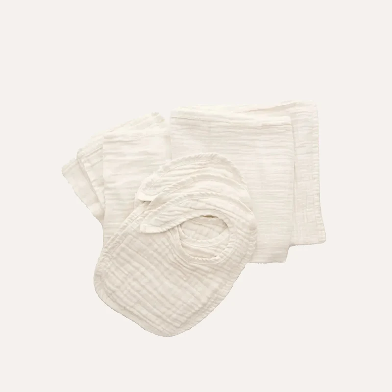 Organic Cotton Muslin Baby Bundle Set