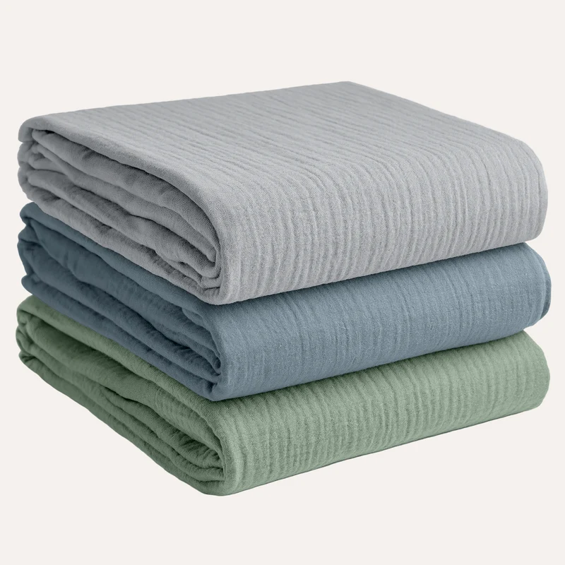 Muslin Swaddle Blankets (Pack of 3)