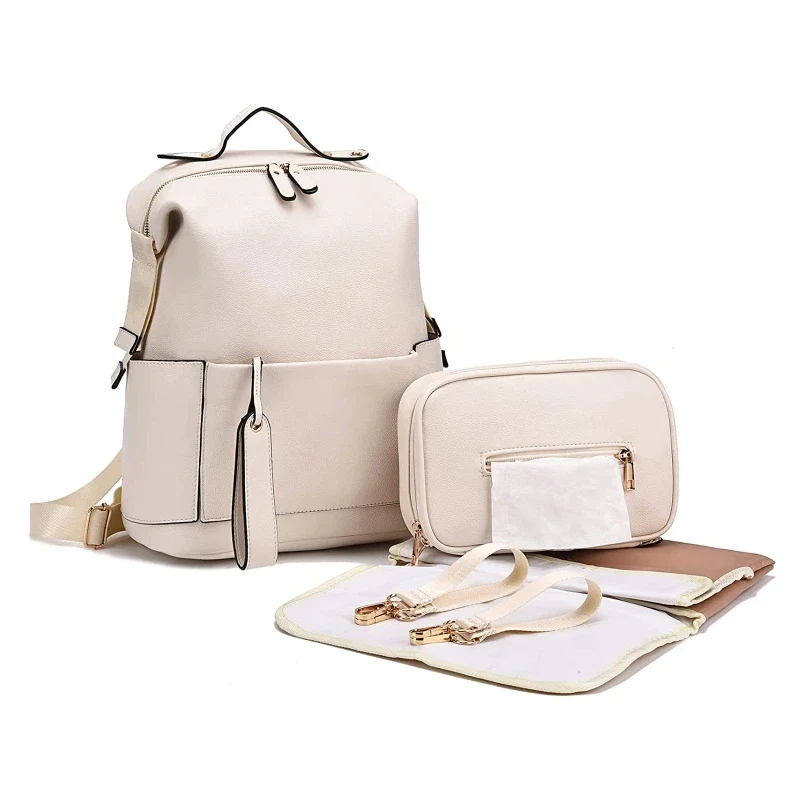 Leather Diaper Bag – Large Backpack