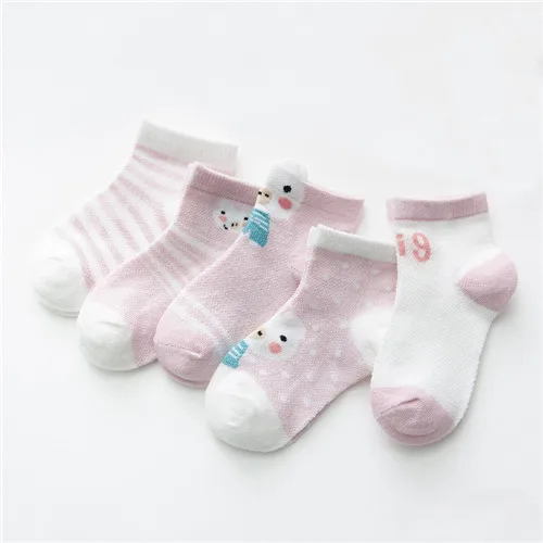 Baby Socks – Soft Cotton Comfort 5-Pack