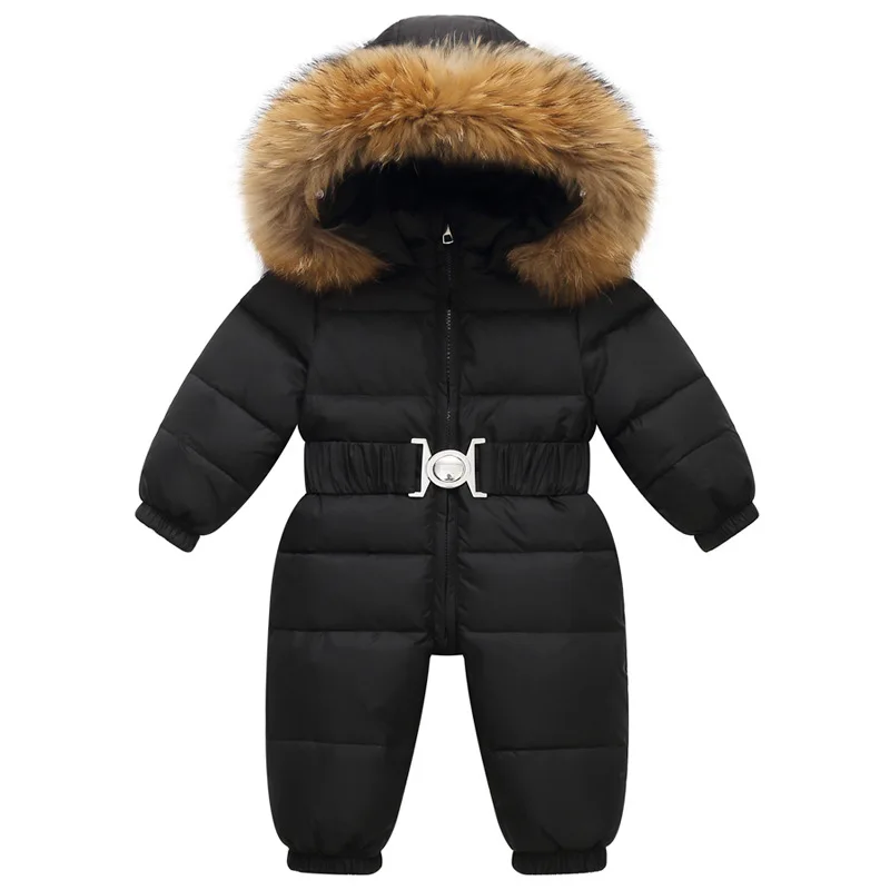 Kids Winter Waterproof Down Snowsuit