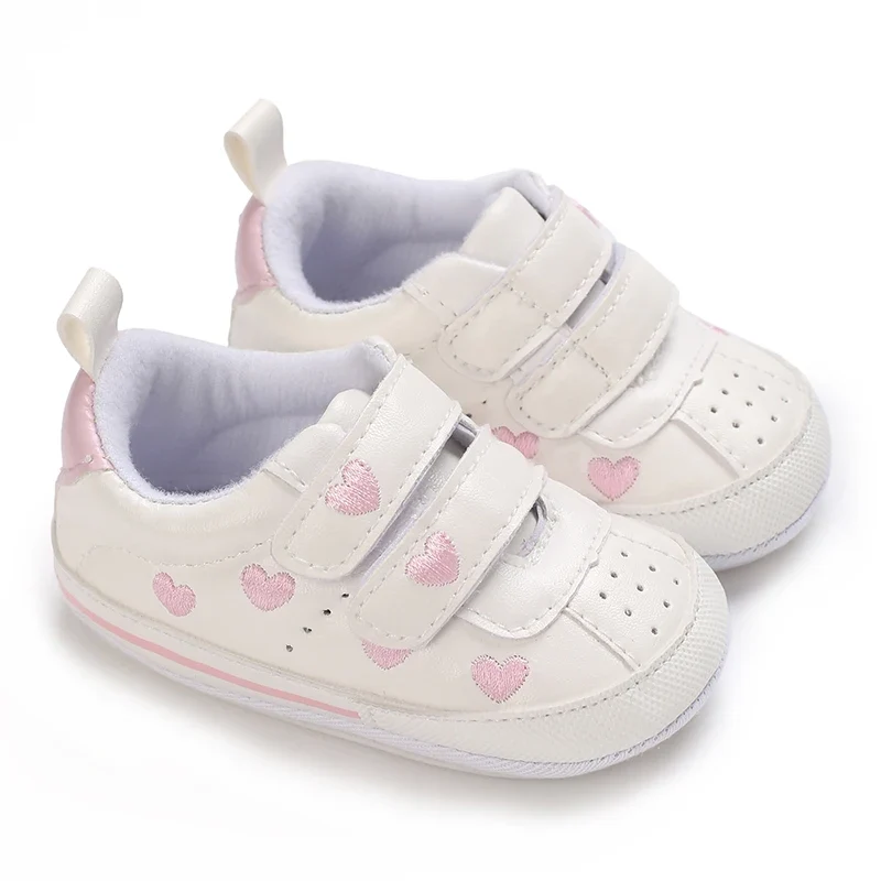 Baby Girl Soft Sole Crib Shoes - First Walker