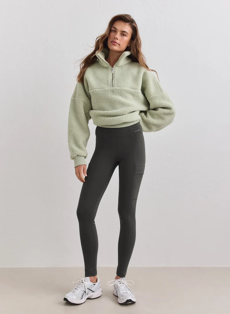Dark Ivy Warming Pocket Tights