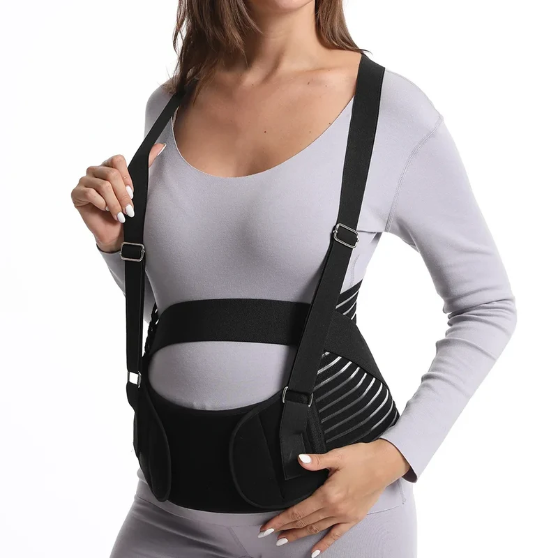 Maternity Back Support Brace – Adjustable Lumbar Relief