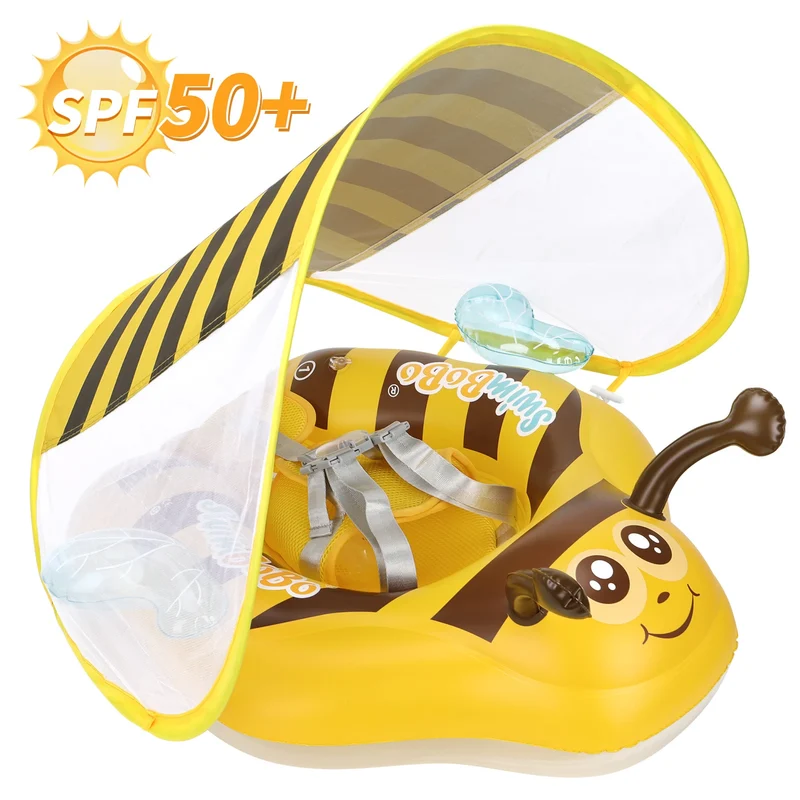 Baby Bee Float Ring – Inflatable Mesh Safety Seat
