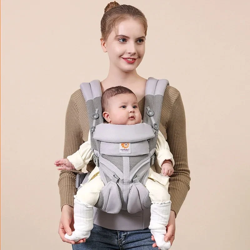 Ergonomic Baby Carrier with Hip Seat – Newborn to Toddler