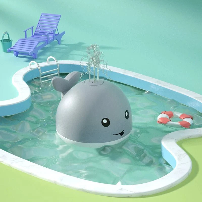 Light Whale Bath Toy